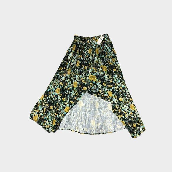 Maeve Layered Floral Midi Skirt New With Tags - Picture 8 of 10